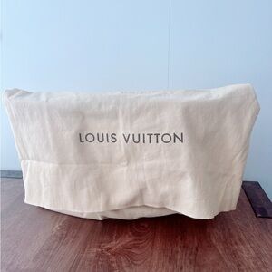 Louis Vuitton Cream Neverfull GM Dust Bag